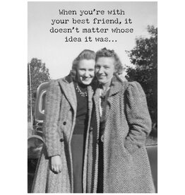 Trash Talk by Annie Trash Talk Greeting Card - Alibis