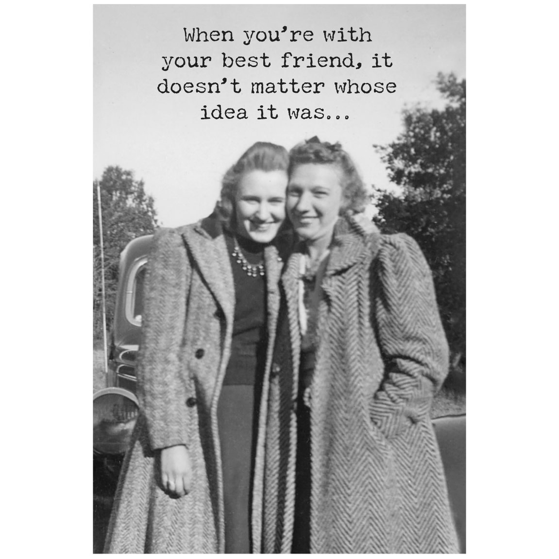 Trash Talk by Annie Trash Talk Greeting Card - Alibis