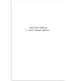 Trash Talk by Annie Trash Talk Greeting Card - Autocorrect
