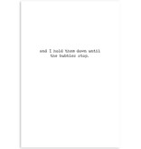 Trash Talk by Annie Trash Talk Greeting Card - Dunk Cookies