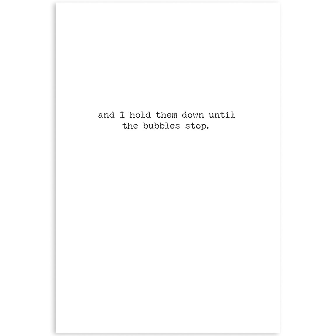 Trash Talk by Annie Trash Talk Greeting Card - Dunk Cookies