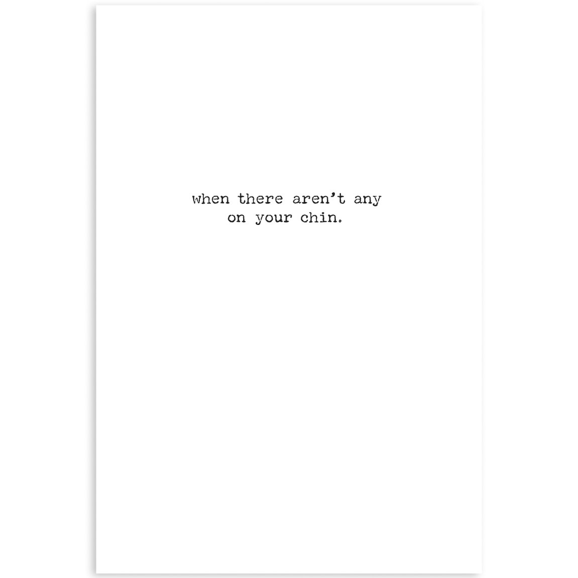 Trash Talk by Annie Trash Talk Greeting Card - Good Hair Day
