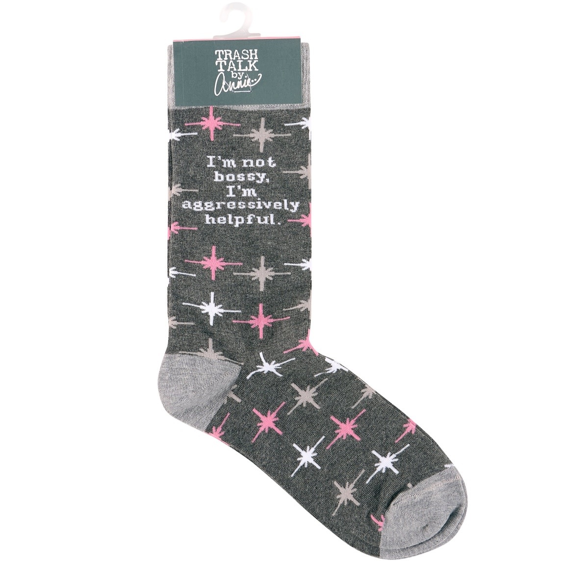 Trash Talk by Annie I'm Not Bossy Socks