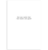 Trash Talk by Annie Trash Talk Greeting Card - Retirement