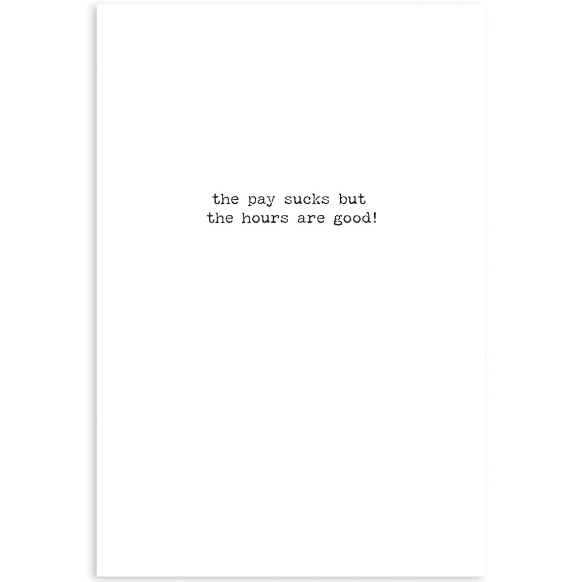 Trash Talk by Annie Trash Talk Greeting Card - Retirement