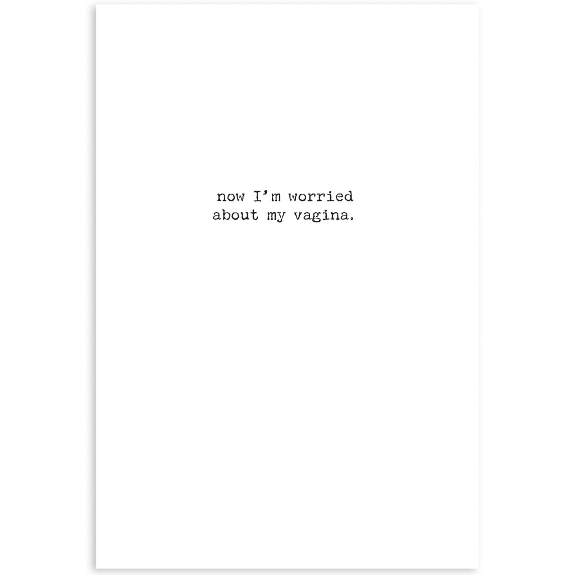 Trash Talk by Annie Trash Talk Greeting Card - Wear Earrings