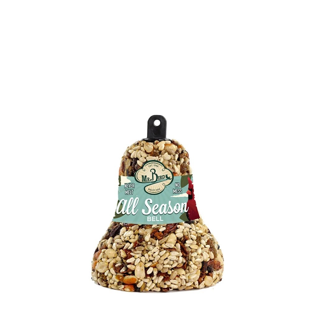 Mr. Bird All Season Fruit & Nut Birdseed Seed Bell