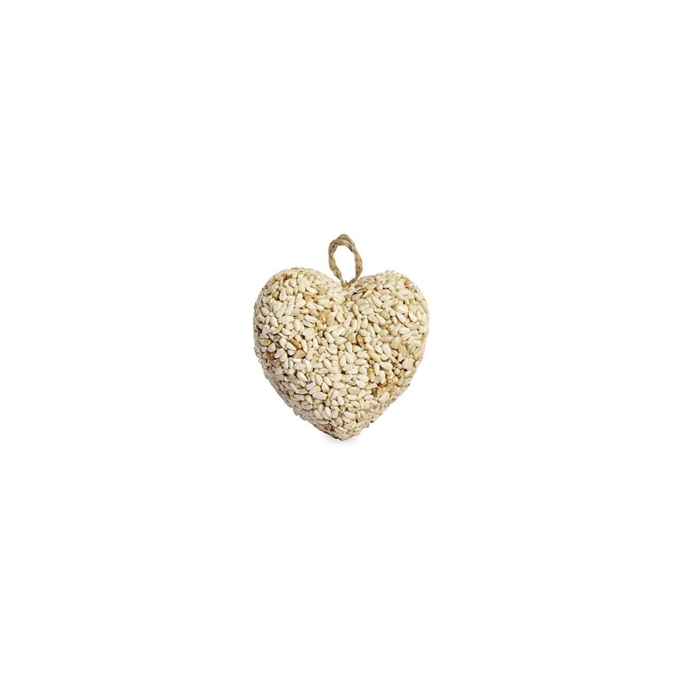 Mr. Bird LoveHearts Heart Birdseed Seed Hanger