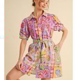 Jodifl Multi Patchwork Print Dress