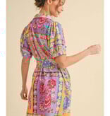 Jodifl Multi Patchwork Print Dress