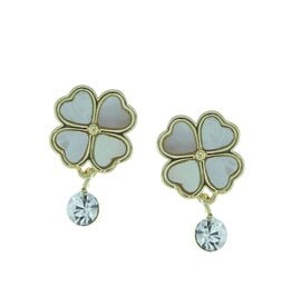 Takobia Clover w/ Mop Post Earrings