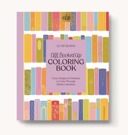 Elyse Breanne Design All Booked Up Coloring Book | Bookish & Reading