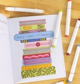 Elyse Breanne Design All Booked Up Coloring Book | Bookish & Reading