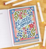 Elyse Breanne Design All Booked Up Coloring Book | Bookish & Reading
