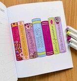 Elyse Breanne Design All Booked Up Coloring Book | Bookish & Reading