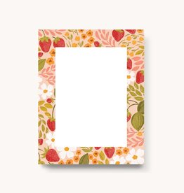Elyse Breanne Design Strawberry Patch Blank Notepad