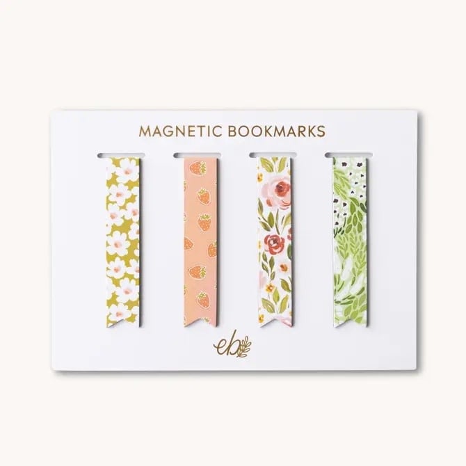 Elyse Breanne Design Spring Tones Magnetic Bookmarks | Bookish & Reading