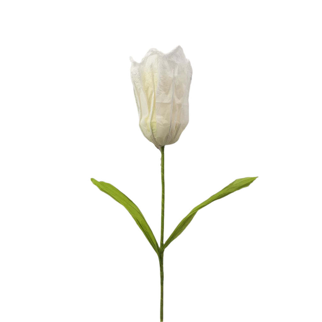 FLEURISH White Big Tulip 33”