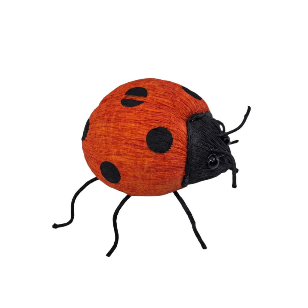 FLEURISH Orange Black Ladybug 3.5”