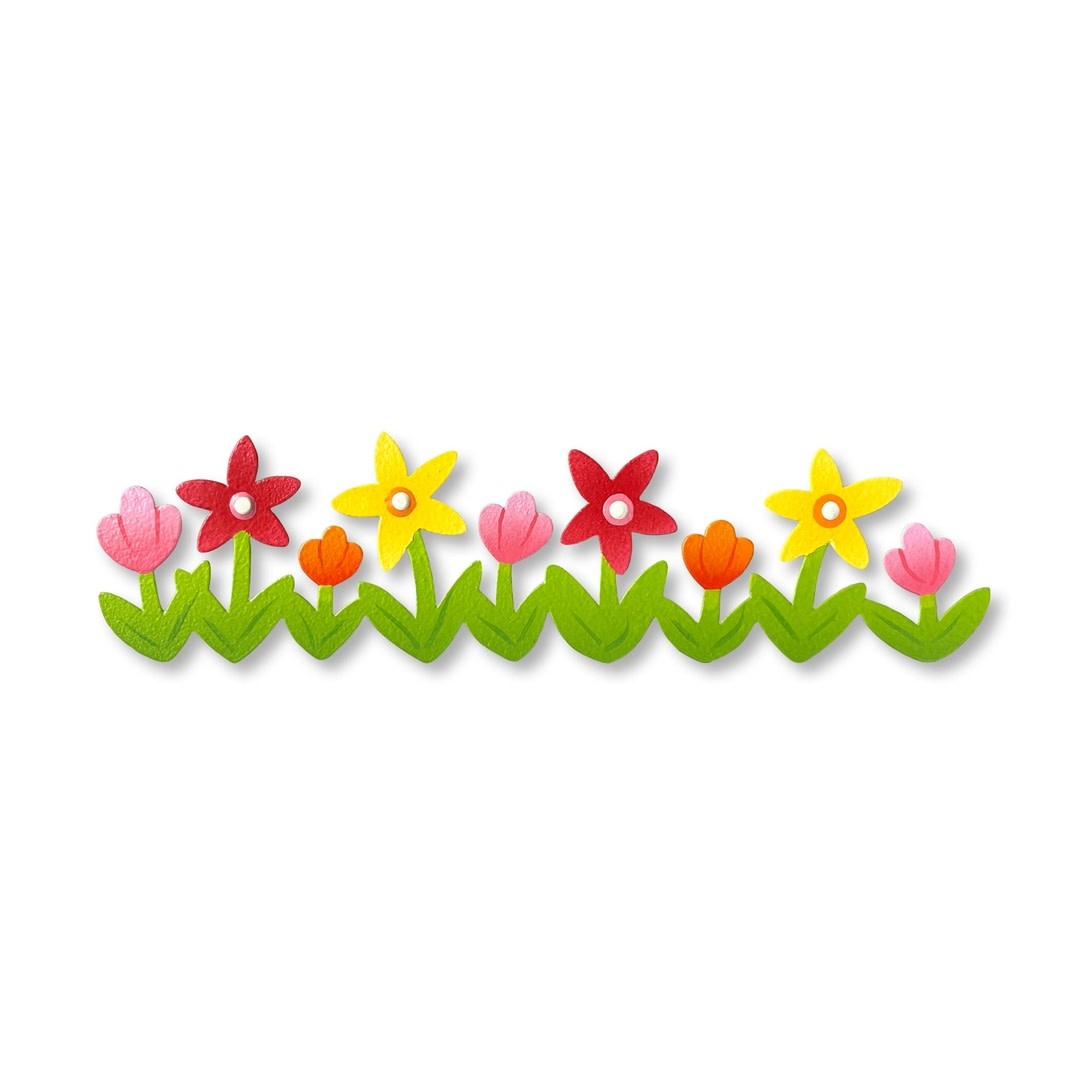 Roeda Studio Flower Border Magnet, Adorable Spring Decor