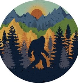 FLEURISH Bigfoot Round Car Coaster