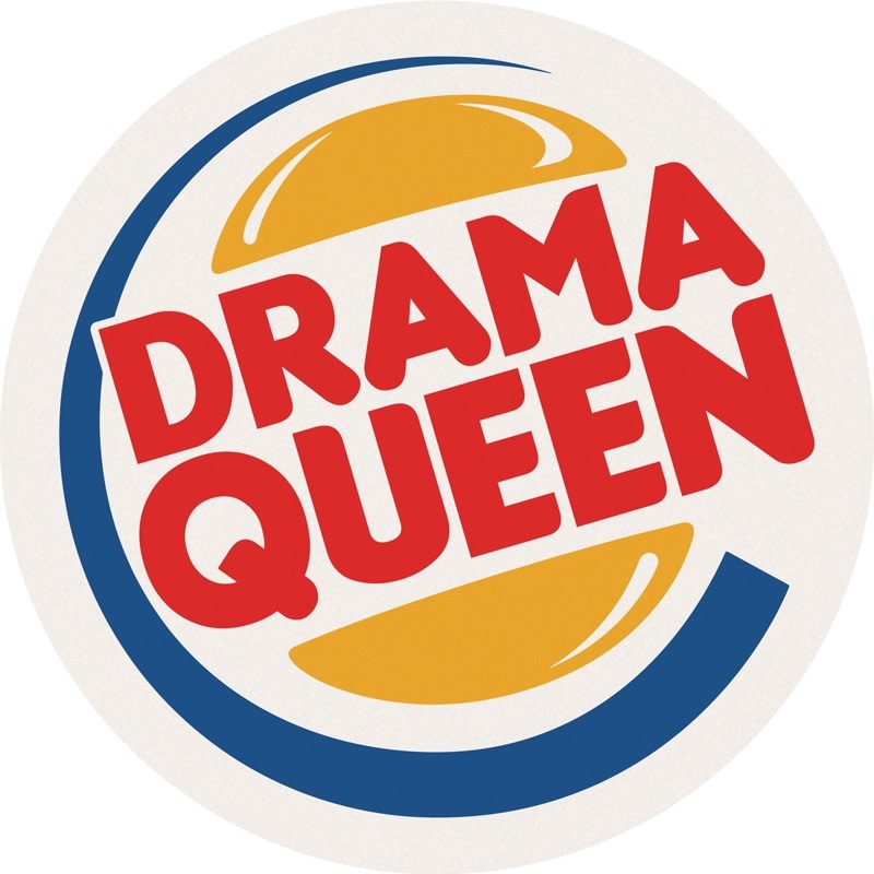 FLEURISH Drama Queen Round Car Coaster