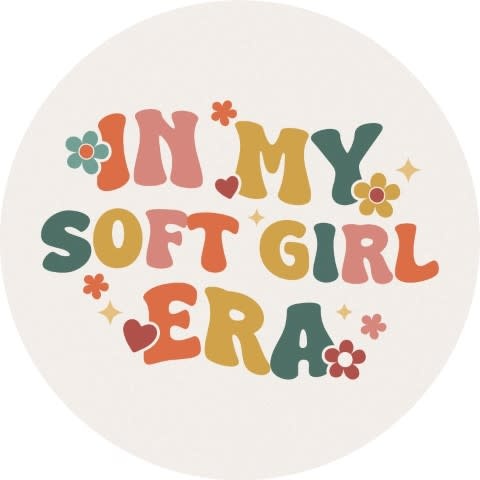 FLEURISH Soft Girl Car Coaster