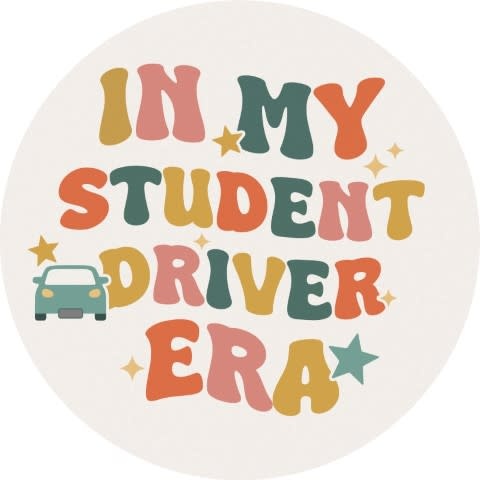 FLEURISH Student Driver Car Coaster