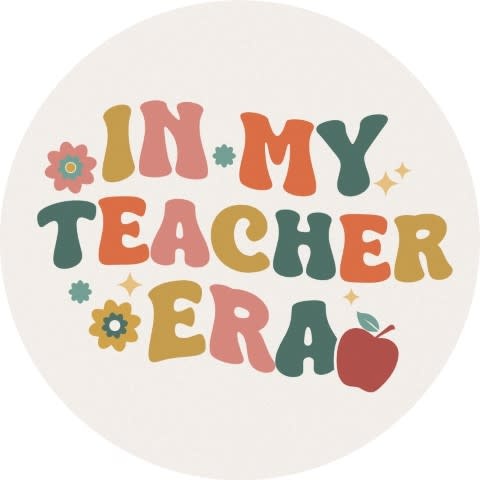 FLEURISH Teacher Era Car Coaster