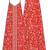 Liverpool Los Angeles spaghetti strap woven maxi dress