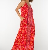 Liverpool Los Angeles spaghetti strap woven maxi dress