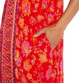 Liverpool Los Angeles spaghetti strap woven maxi dress
