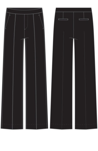 Liverpool Los Angeles pull on wide leg trouser 31 ins