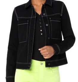 Liverpool Los Angeles utility trucker with contrast stitch