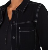 Liverpool Los Angeles utility trucker with contrast stitch