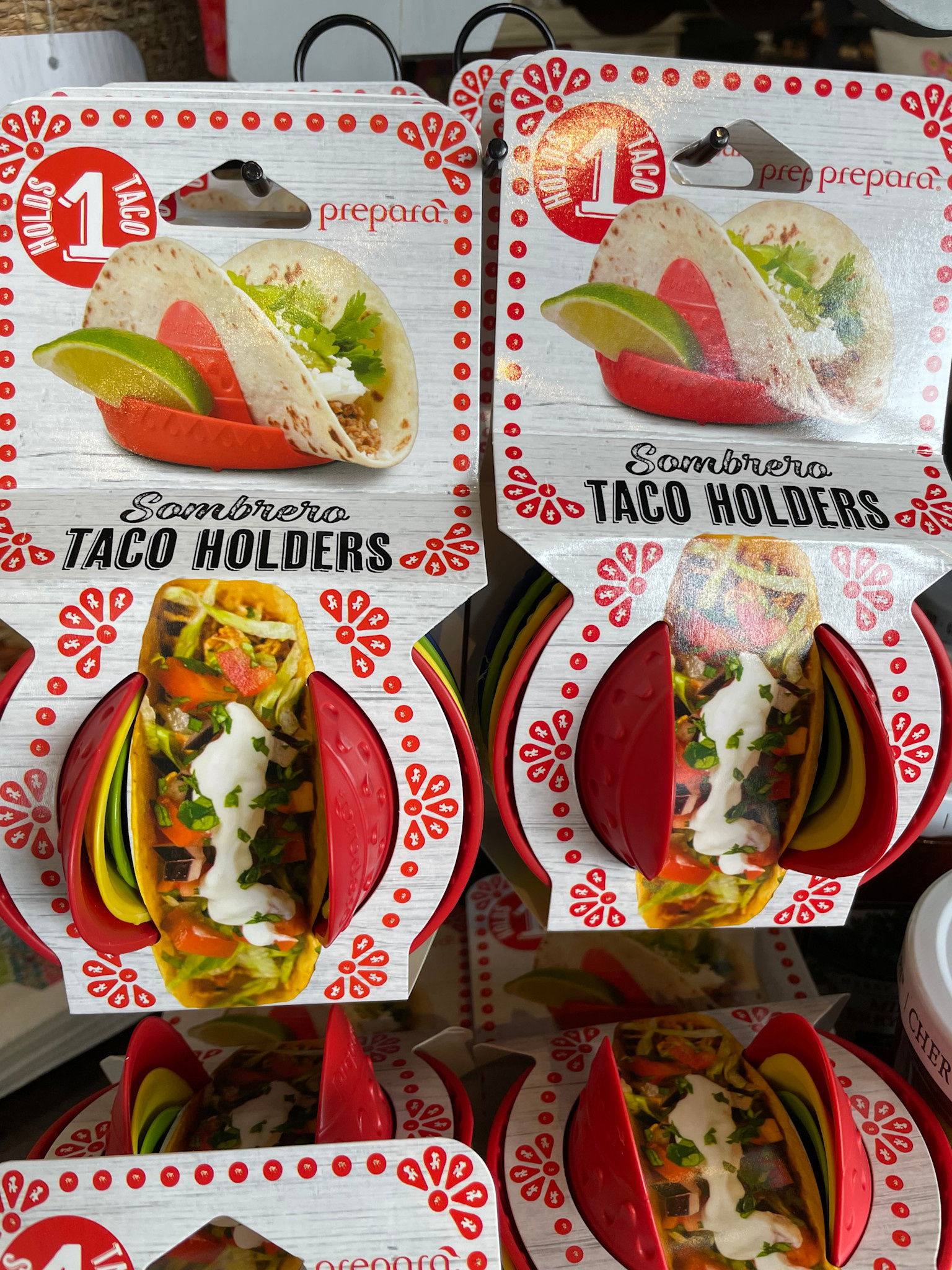 FLEURISH Sombrero Taco Holder Single