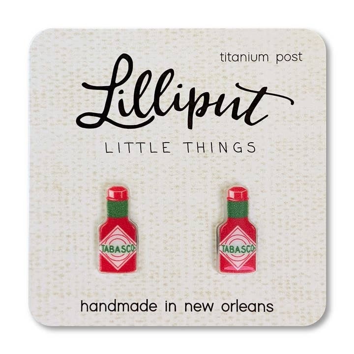 Lilliput Little Things TABASCO® Hot Sauce Earrings