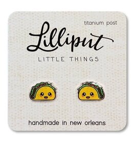 Lilliput Little Things NEW Kawaii Taco Earrings