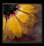 Houston Llew HL LIMITED: Lemon Symphony Houston Llew  15"x15"