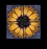 Houston Llew HL LIMITED: Lemon Symphony Houston Llew  15"x15"