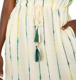 Liverpool Los Angeles dolman woven midi dress w smocked waist