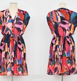 Molly Bracken Multico Donna Ladies Woven Dress