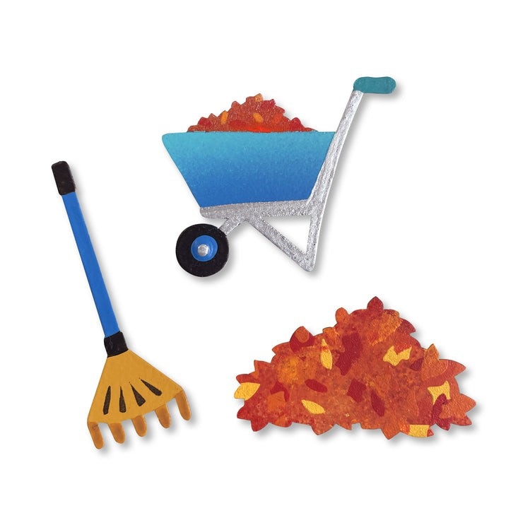 Roeda Studio Raking Leaves S/3 *exclusive