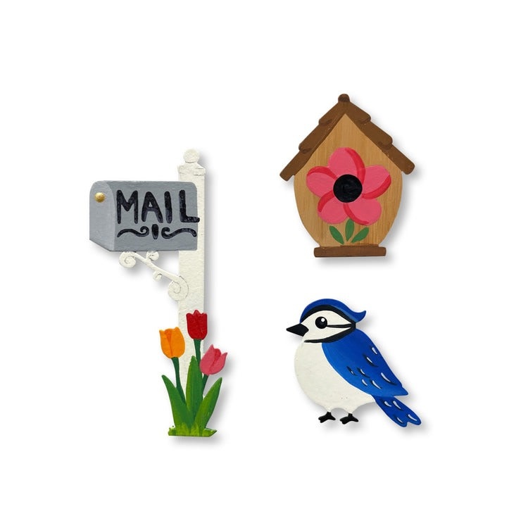 Roeda Studio Spring Mailbox Magnets S/3