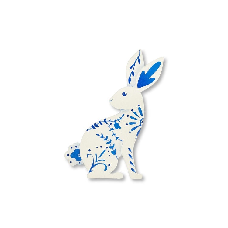 Roeda Studio Delft Rabbit Magnet