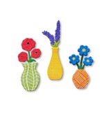 Roeda Studio Flower Vase Magnets S/3