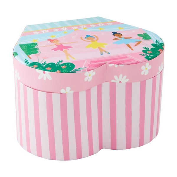 Mudpie HEART JEWELRY MUSIC BOX