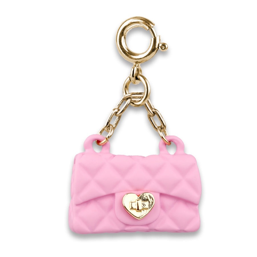 Charm It! Gold Pink Purse