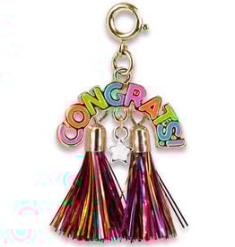Charm It! Gold Congrats Charm