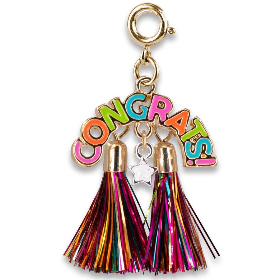 Charm It! Gold Congrats Charm